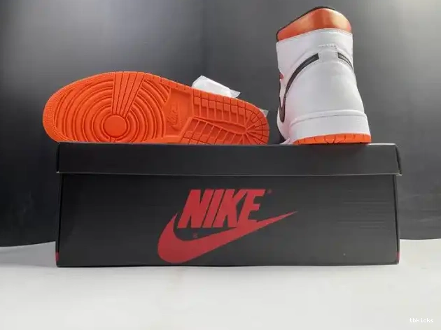 Cheap TBK High Retro Electro Orange 555088-180 Air Jordan 1 0424